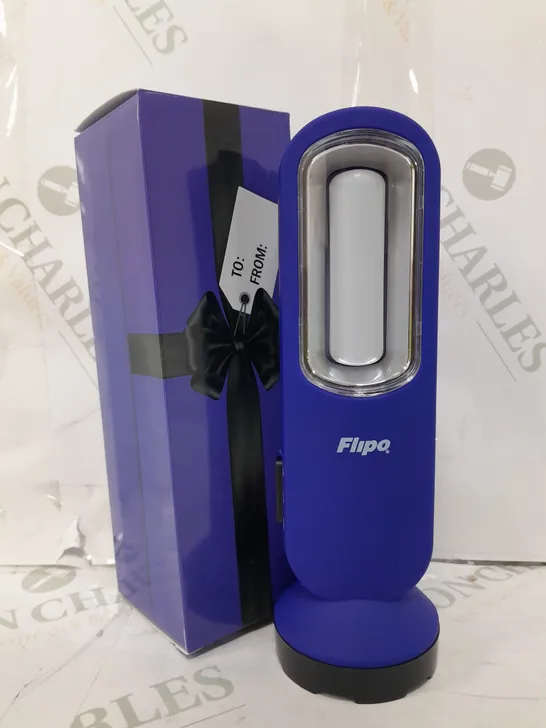 BOXED FLIPO SET OF 4 MULTIPURPOSE 3-IN-1 FLASHLIGHTS IN VARIOUS COLOURS