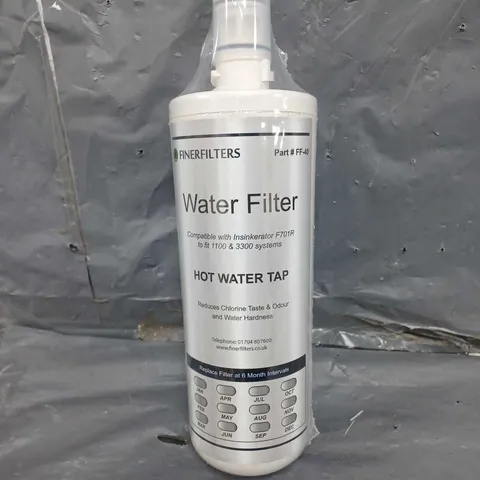 SEALED FINERFILTERS WATER FILTER HOT WATER TAP