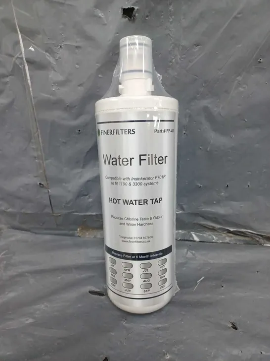 SEALED FINERFILTERS WATER FILTER HOT WATER TAP