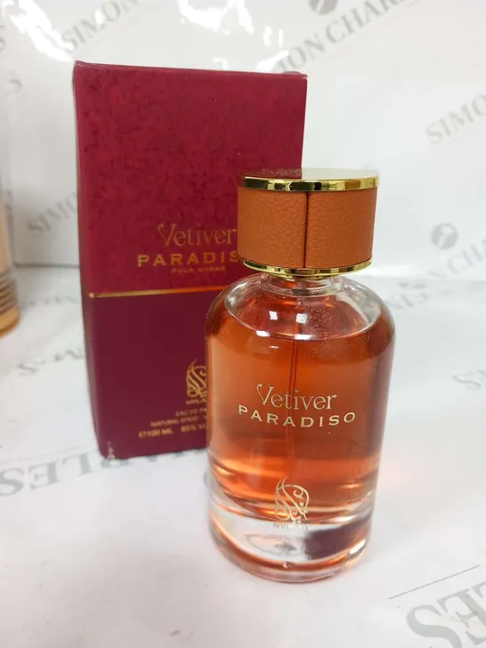 BOXED VETIVER PARADISO POUR HOMME EAU DE PARFUM 100ML