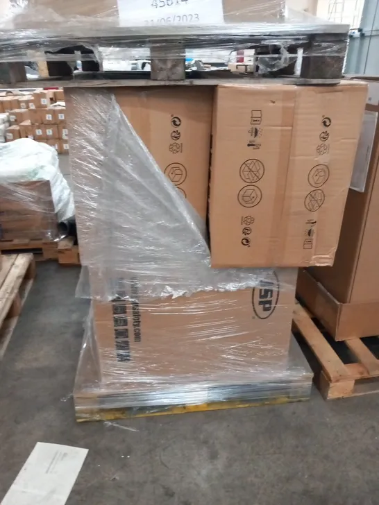 PALLET OF APPROXIMATELY 90 BRAND NEW JP SAFETY INVINCIBLE FACE SHIELDS 