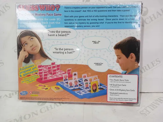 HASBRO GAMING GUESS WHO THE CLASSIC MYSTERY GACE GAME