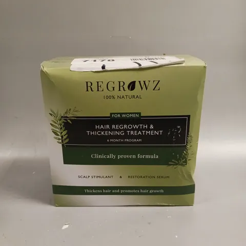 BOXED REGROWZ FOR WOMEN HAIR REGROWTH & THICKENING TREATMENT