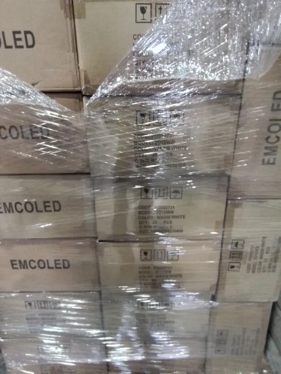 PALLET OF APPROXIMATELY 550 EMCOLED LED 2D18WW 18W 1800LM (GR10Q) - COLLECTION ONLY