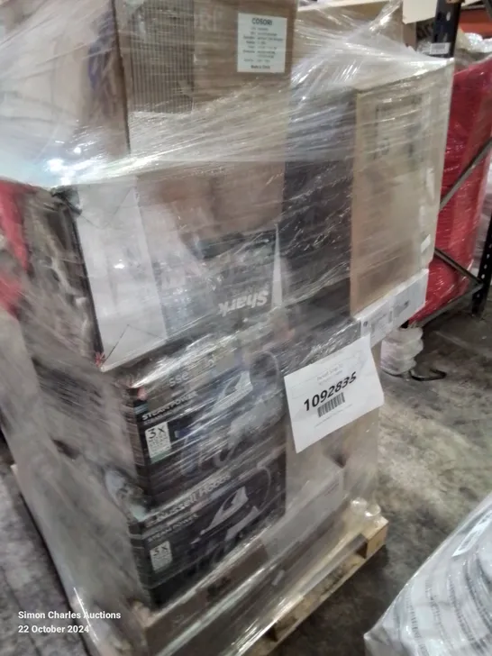 PALLET OF APPROXIMATELY 31 UNPROCESSED RAW RETURN HOUSEHOLD AND ELECTRICAL GOODS TO INCLUDE;