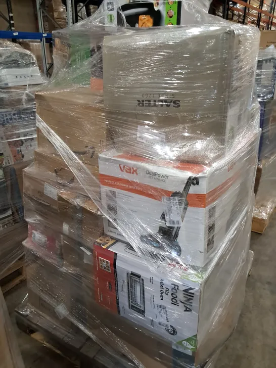 PALLET OF APPROXIMATELY 30 UNPROCESSED RAW RETURN HOUSEHOLD AND ELECTRICAL GOODS TO INCLUDE;