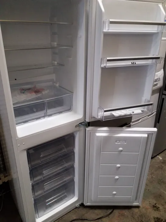 SIA 5050 INTEGRATED WHITE BUILT IN FRIDGE FREEZER - UNPROCESSED RAW RETURN