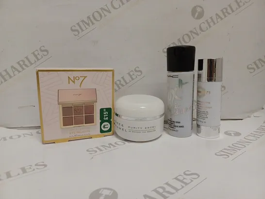 APPROXIMATELY 15 ASSORTED HEALTH AND BEAUTY PRODUCTS TO INCLUDE NO 7 LIMITED EDITION EYE PALETTE, ROSE AND CARAMEL TAN REMOVER, ALUMIER RETINOL RESURFACING SERUM 