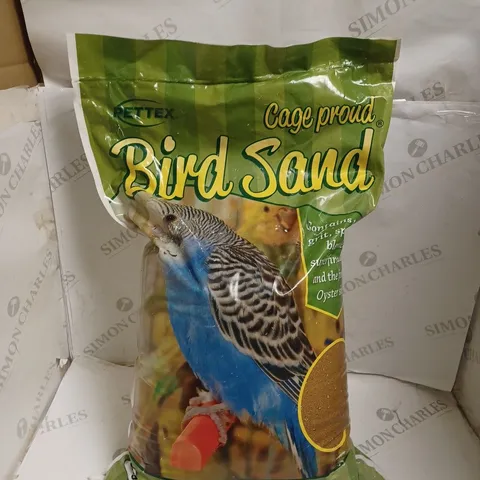 PACKAGED AND SEALED PETTEX BIRD SAND FOR CAGED BIRDS. 