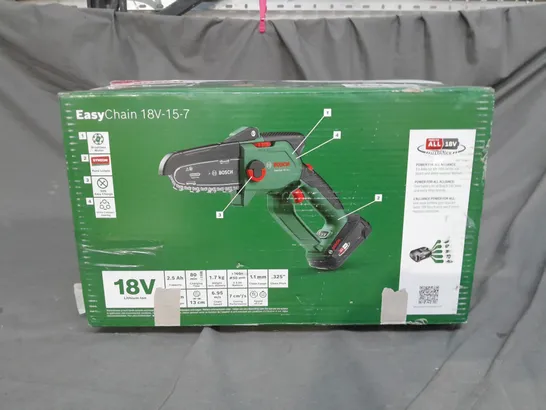 BOXED EASYCHAIN 18V-15-7 CORDLESS PRUNER SAW