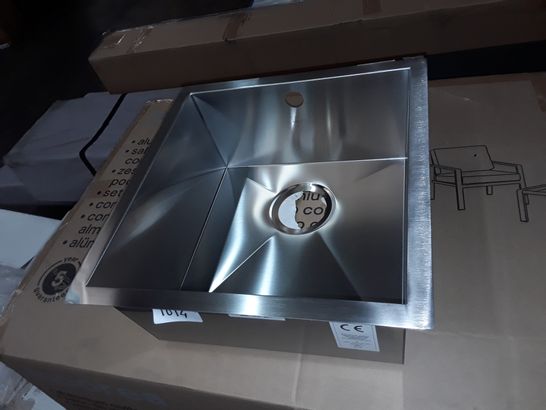 COOKE & LEWIS STAINLESS STEEL SQUARE SINK
