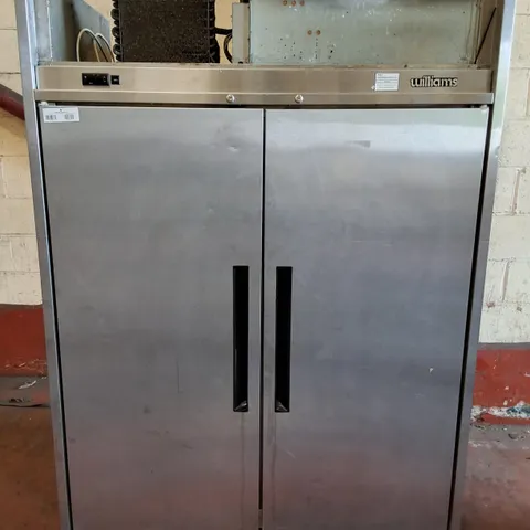 WILLIAMS HJ2SA UPRIGHT DOUBLE DOOR STAINLESS STEEL FRIDGE