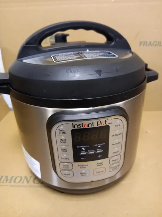 INSTANT POT DUO ELECTRIC PRESSURE COOKER 