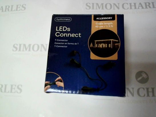 APPROXIMATELY 22 LUMINEO LEDS CONNECT T CONNECTOR CABLE LENGTH 40CM/1.3FT 
