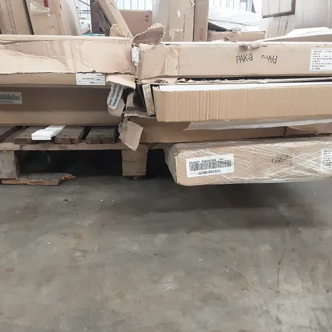 PALLET OF ASSORTED FLAT-PACKED WARDROBE PARTS