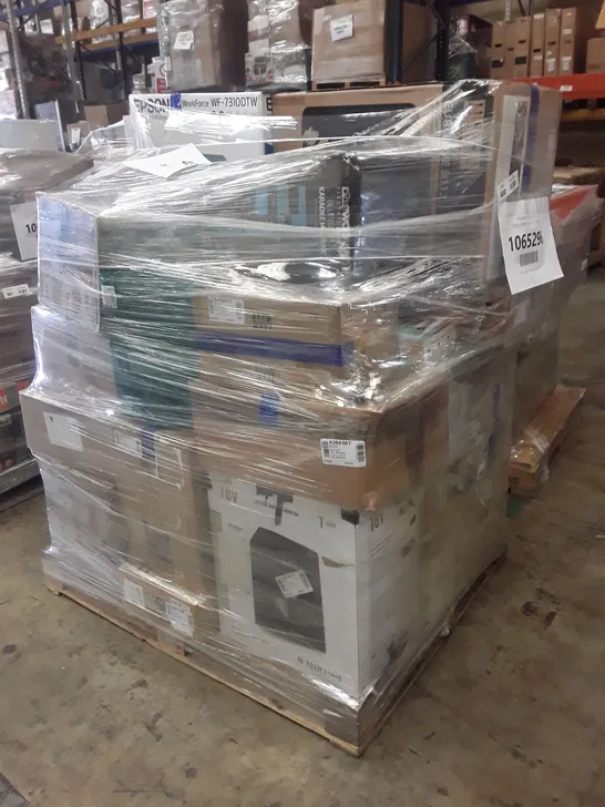 PALLET OF APPROXIMATELY 26 UNPROCESSED RAW RETURN HOUSEHOLD AND ELECTRICAL GOODS TO INCLUDE;