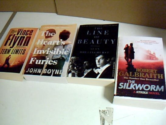 ASSORTMENT OF 27 NON FICTION BOOKS TO INCLUDE THE NUMBER ONE BEST SELLER THE SILKWORM, FAULT LINES AND AMERICAN GODDESS