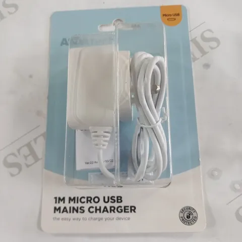 10 BOXES OF 3 1M MICRO USB MAINS CHARGERS(TOTAL 30 CHARGERS)