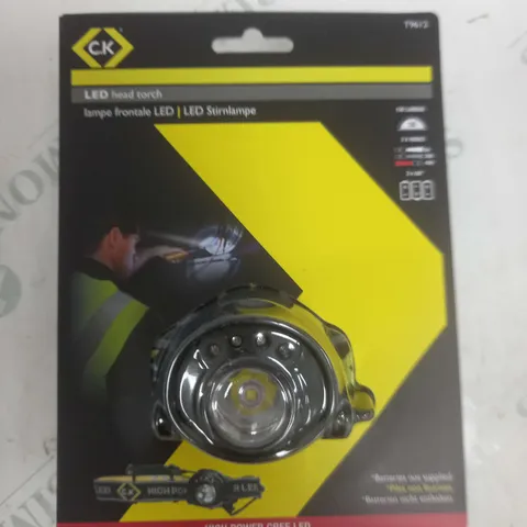 CK TOOLS T9612 LED HEAD TORCH 120 LUMENS