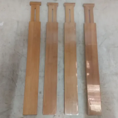 BOX OF 4 WOODEN PARTS