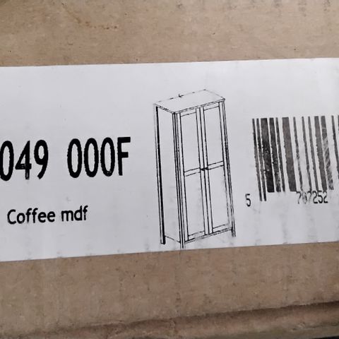 BOXED MDF COFFEE WARDROBE PARTS