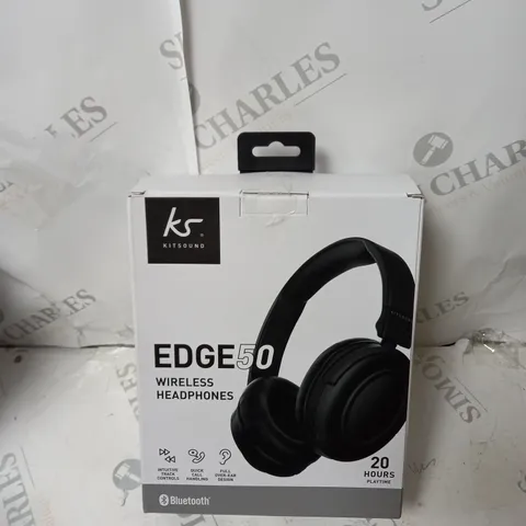 3X KITSOUND EDGE 50 WIRELESS HEADPHONES 