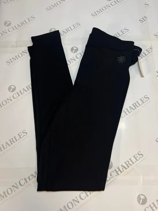 AURIQUE LOGO LEGGINGS IN BLACK SIZE M