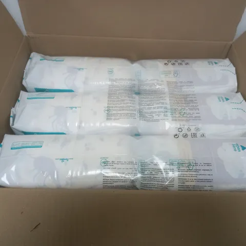 BOX OF 3 PACK OF PAMPERS NAPPIES - X48 PER PACK