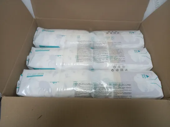 BOX OF 3 PACK OF PAMPERS NAPPIES - X48 PER PACK