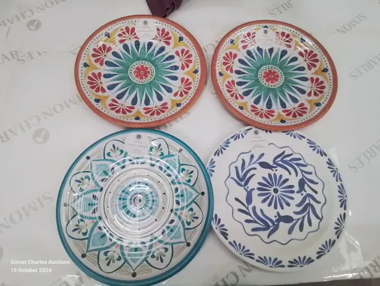 BOXED SET OF 4 SALAD PLATES