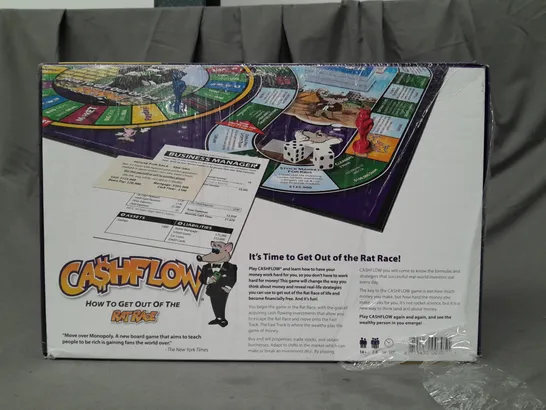 BOXED RICH DAD CASHFLOW RATRACE BOARD GAME