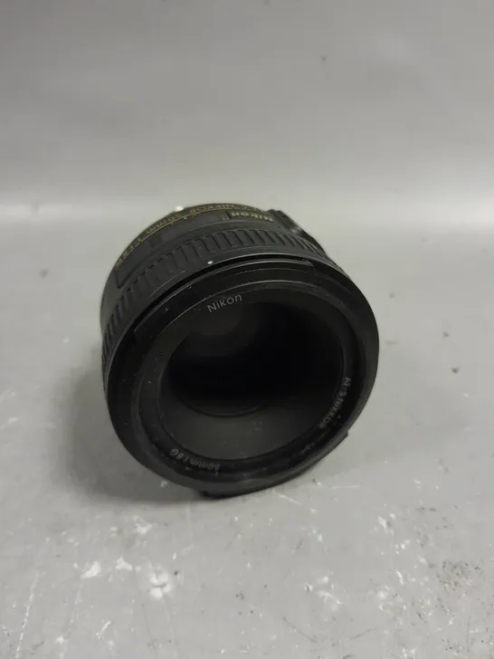 NIKON NIKKOR AF-S 50MM CAMERA LENS 