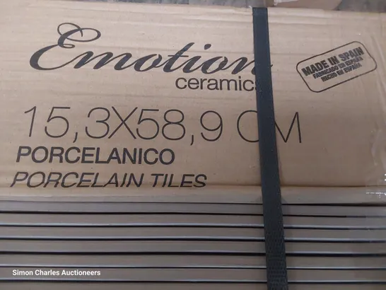 PALLET OF 66 RIBERA NATURAL CERAMIC TILES 15.3mm X 58.9mm (5.9M2)