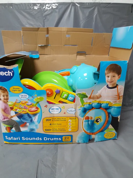 VTECH SAFARI SOUNDS DRUM RRP £64.99