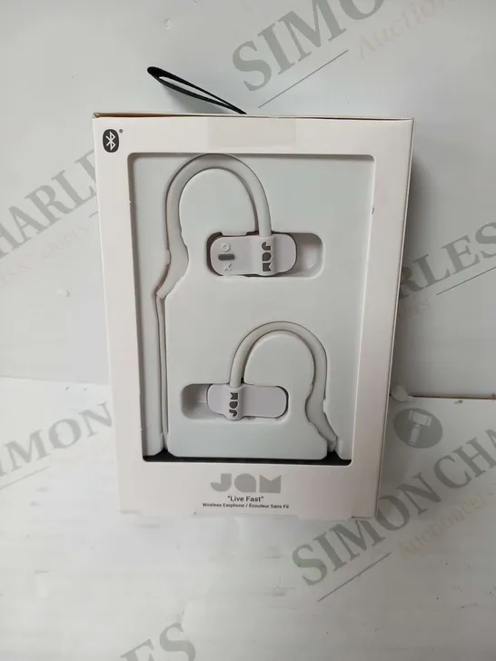 FOUR PAIRS OF BOXED JAM 'LIVE FAST' WIRELESS EARPHONES 