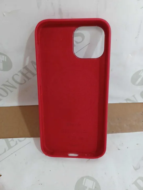 IPHONE 13 MINI SILICONE CASE WITH MAGSAFE - RED 