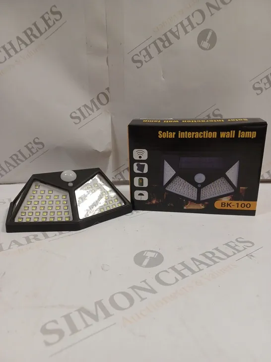 BOXED BK-100 SOLAR INTERACTION WALL LAMP 