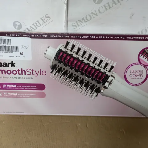 BOXED SHARK SMOOTHSTYLE HOT BRUSH & SMOOTHING COMB