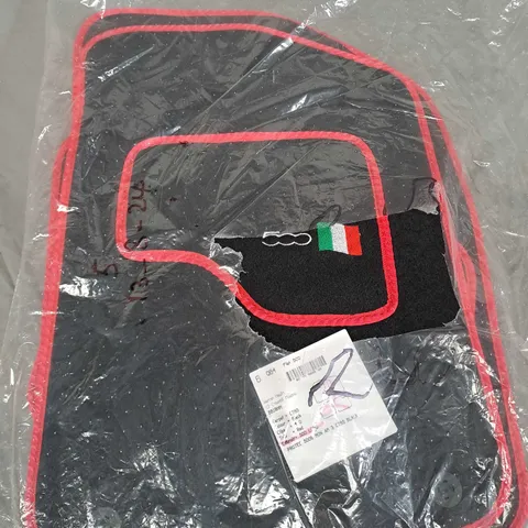 FIAT 500 FLOOR MATTS 