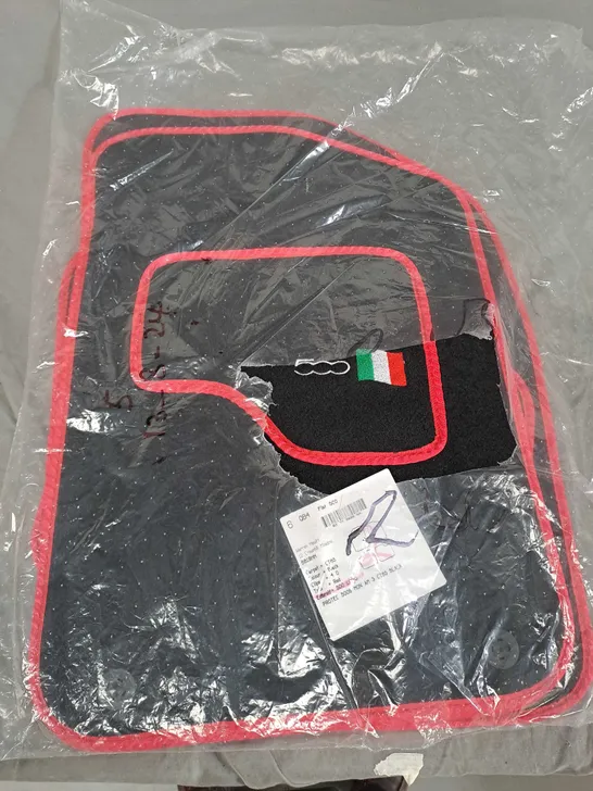 FIAT 500 FLOOR MATTS 