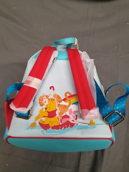 DISNEY WINNIE THE POOH LOUNGEFLY RAINY DAY MINI BACKPACK