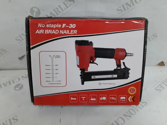 BOXED NO STAPLE F-30 AIR BRAND NAILER