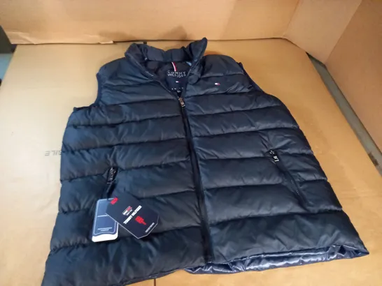 TOMMY HILFIGER NAVY PADDED GILET - XL