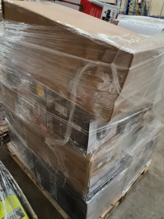 PALLET OF APPROXIMATELY 23 UNPROCESSED RAW RETURN HOUSEHOLD AND ELECTRICAL GOODS TO INCLUDE;