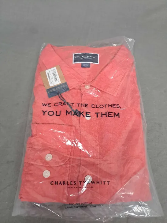 SEALED CHARLES TYRWHITT BUTTONED SHIRT SIZE 3XL