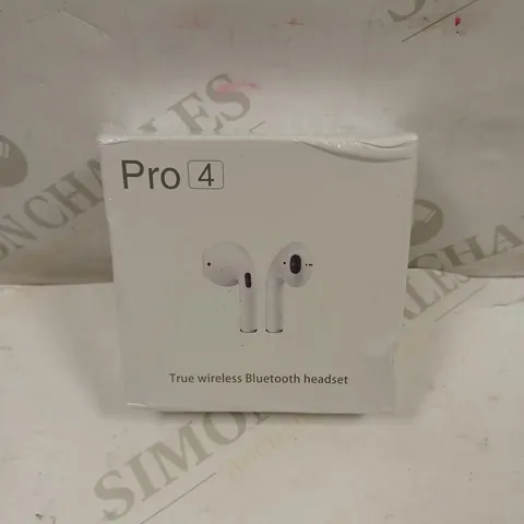 SEALED PRO 4 TRUE WIRELESS BLUETOOTH EARPHONES 