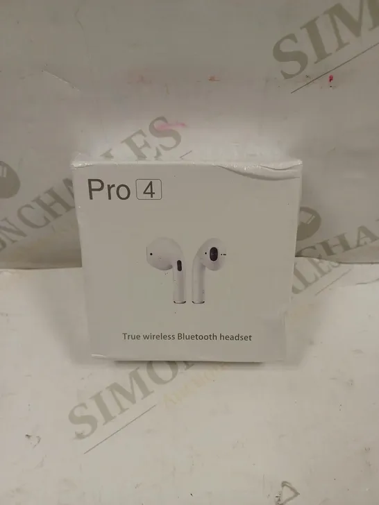 SEALED PRO 4 TRUE WIRELESS BLUETOOTH EARPHONES 