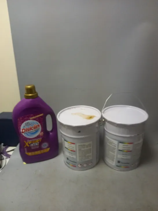 3 HOUSEHOLD ITEMS TO INCLUDE DISICILIN XPERT, AND 2X EPOXY JAUNE SETONLINE 