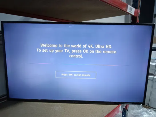 BOXED SHARP SMART TV 4K UHD 42" 4K ULTRA HD 42CJ2K