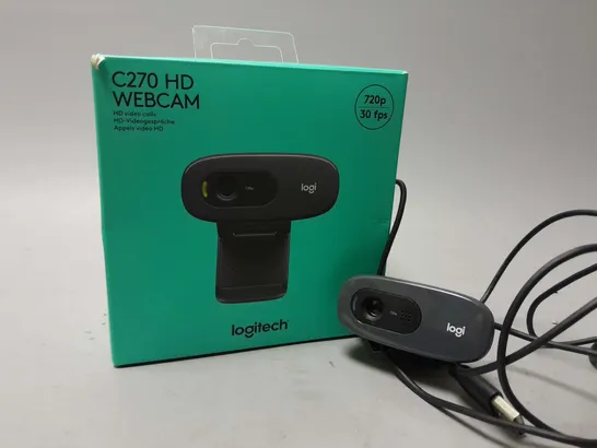 BOXED LOGITECH C270 HD WEBCAM